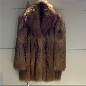 Fox fur jacket